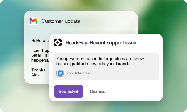 Emotion-based segmentation interface